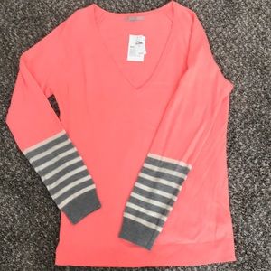 GAP women’s sweater with sequin cuffs (size XL)